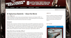 Desktop Screenshot of inglouriousbasterds-movie.com