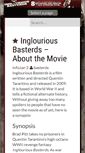 Mobile Screenshot of inglouriousbasterds-movie.com